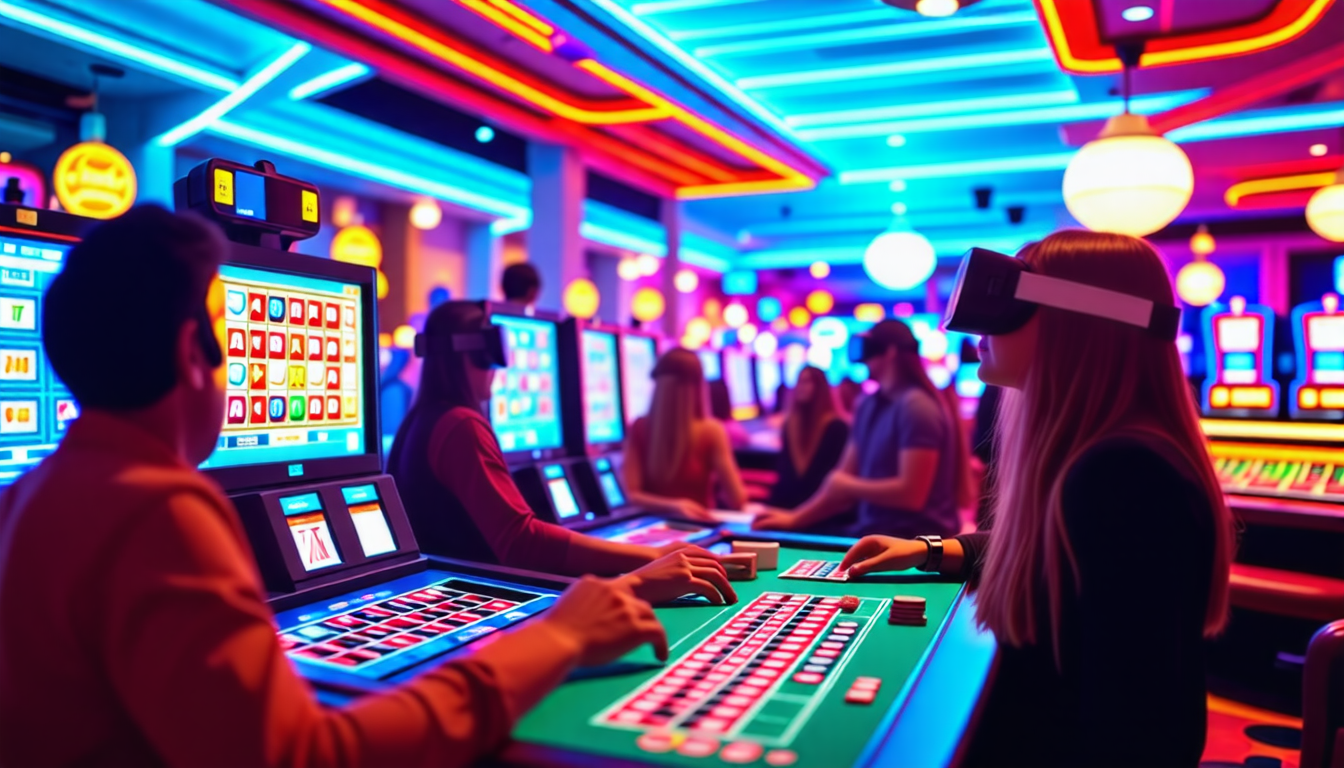 découvrez comment la réalité virtuelle transforme l'expérience des jeux en ligne dans les casinos. plongez dans une aventure immersive et interactive, fusionnant technologie et divertissement pour une expérience de jeu inédite.